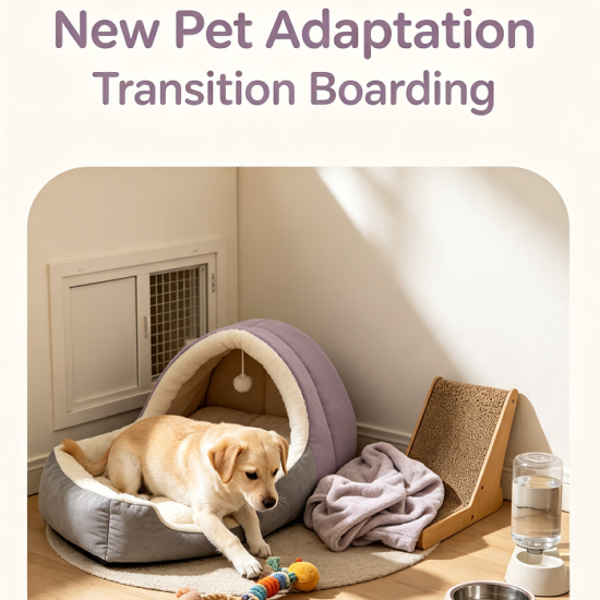 New Pet Adaptation Transition Boarding