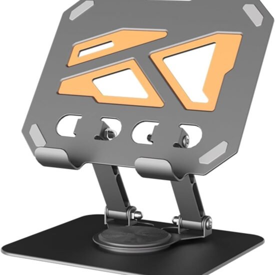 360° Swivel Tablet Stand, Adjustable Height, Non-Slip