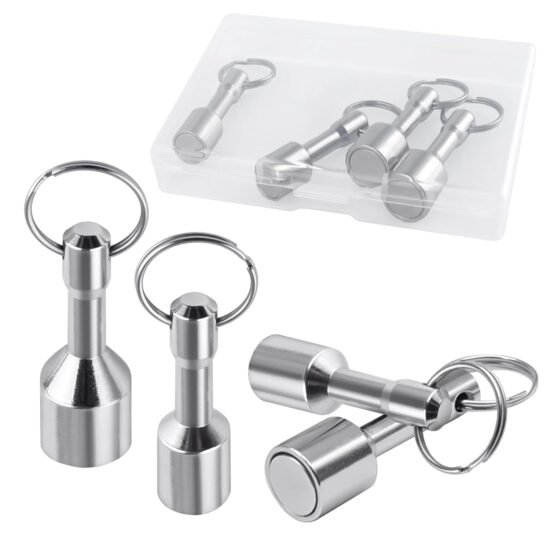 Compact Keychain Magnets for Metal Testing