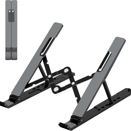 Portable ABS Silicone Laptop Stand, Adjustable